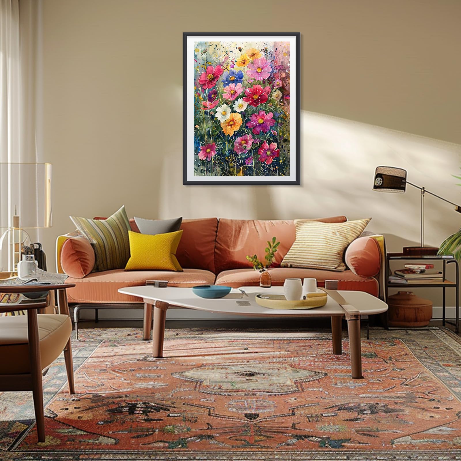 MEIYUDA 5D DIY Diamond Painting Art Kits Adult Inflorescence - Image 3
