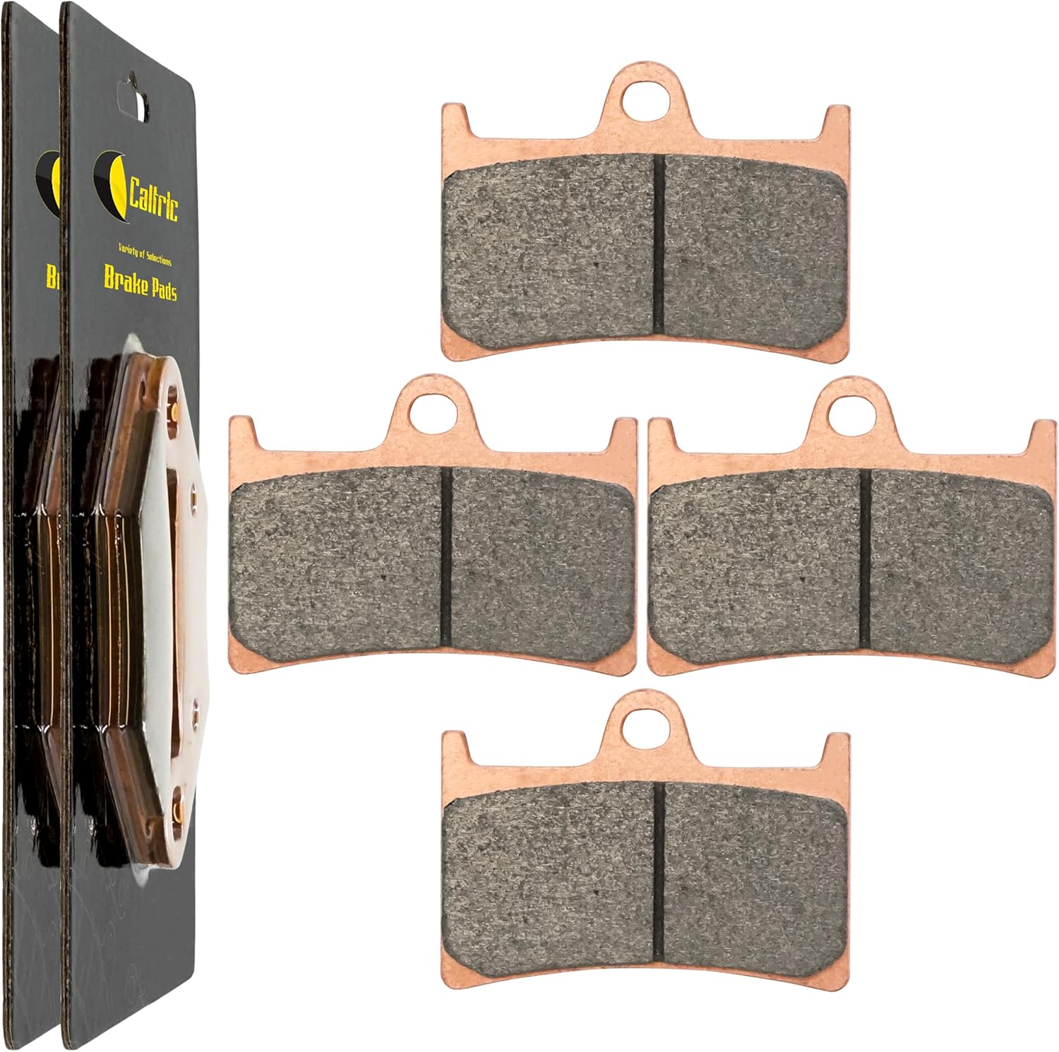 Caltric Front Brake Pads Compatible with Yamaha Xtz1200 Xtz-1200 Super Tenere 2012 2013 Sintered