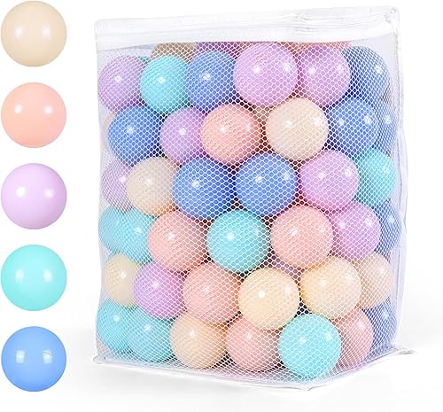 Pelotas para hoyos de bolas, sin ftalatos, sin BPA, bolas de plástico no tóxicas para niños y diversión para jugar