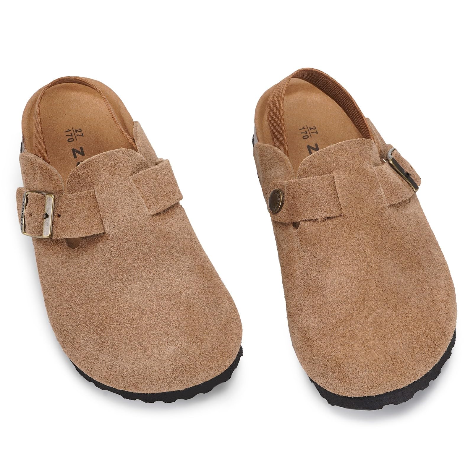 Zuecos Niña Pantuflas Unisex Niños Mulas Ajustables Sandalias Jardín Zapatillas de Estar