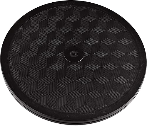 SAMYO Soporte de rodamientos de bolas de acero giratorio de 360 resistente para pantalla grande, monitor de TV, manualidades, proyectos, escaparate,