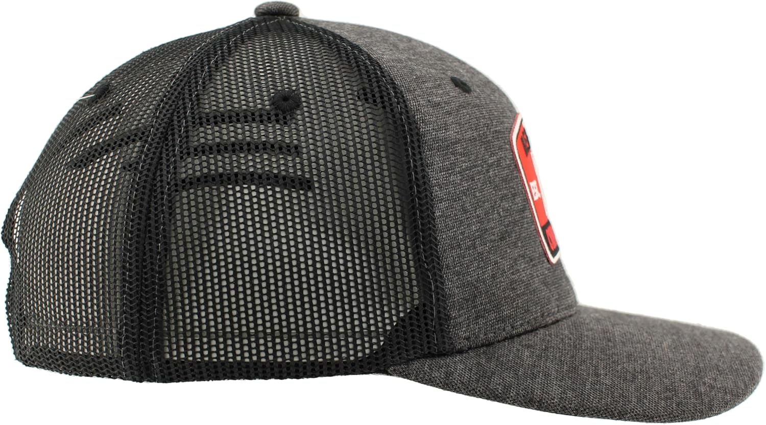 Nebraska Cornhuskers NCAA Officially Licensed Trucker Hat Carson Patch Switchback Black - Image 7