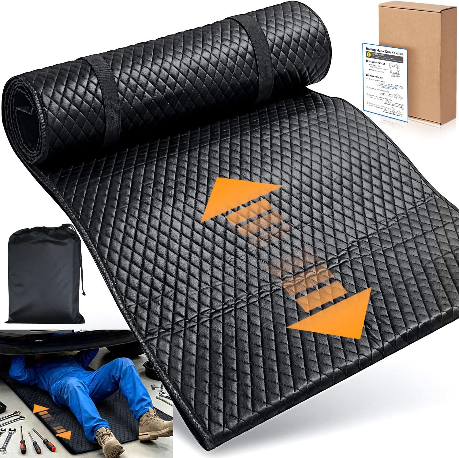 Magic Rolling Creeper Mat Portable Mechanic Mat