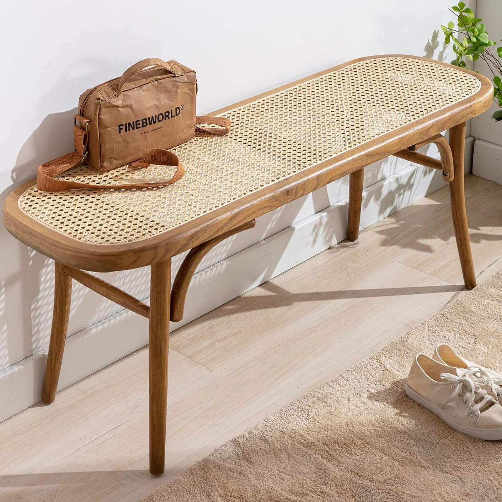 Wiener Geflecht 60 x 200cm Rattan Gurtband PE Rattan Geflecht Plastik Wabengeflecht Cane Webbing Rattan Roll für DIY Möbeldekoration Heimdekoration