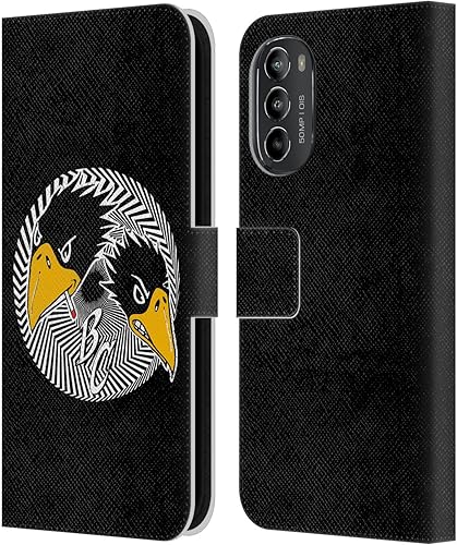 Miniatura 8 de Head Case Designs Officially Licensed The Black Crowes Distressed Graphics Leather Book Wallet Case Cover Compatible with Motorola Moto G82 5G