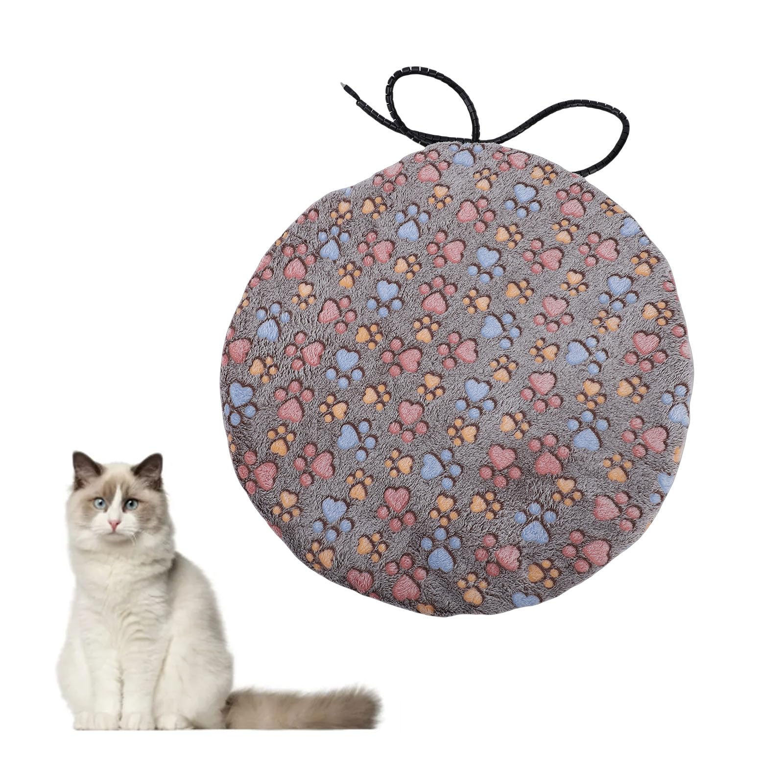 Ejoyous Tappetino Riscaldante Per Animali Domestici, Tappetino Riscaldante Elettrico Per Animali Domestici In Flanella Su Doppio Lato, Portatile Da 21,65 X 1,97 Pollici Alimentato Tramite USB, Luogo