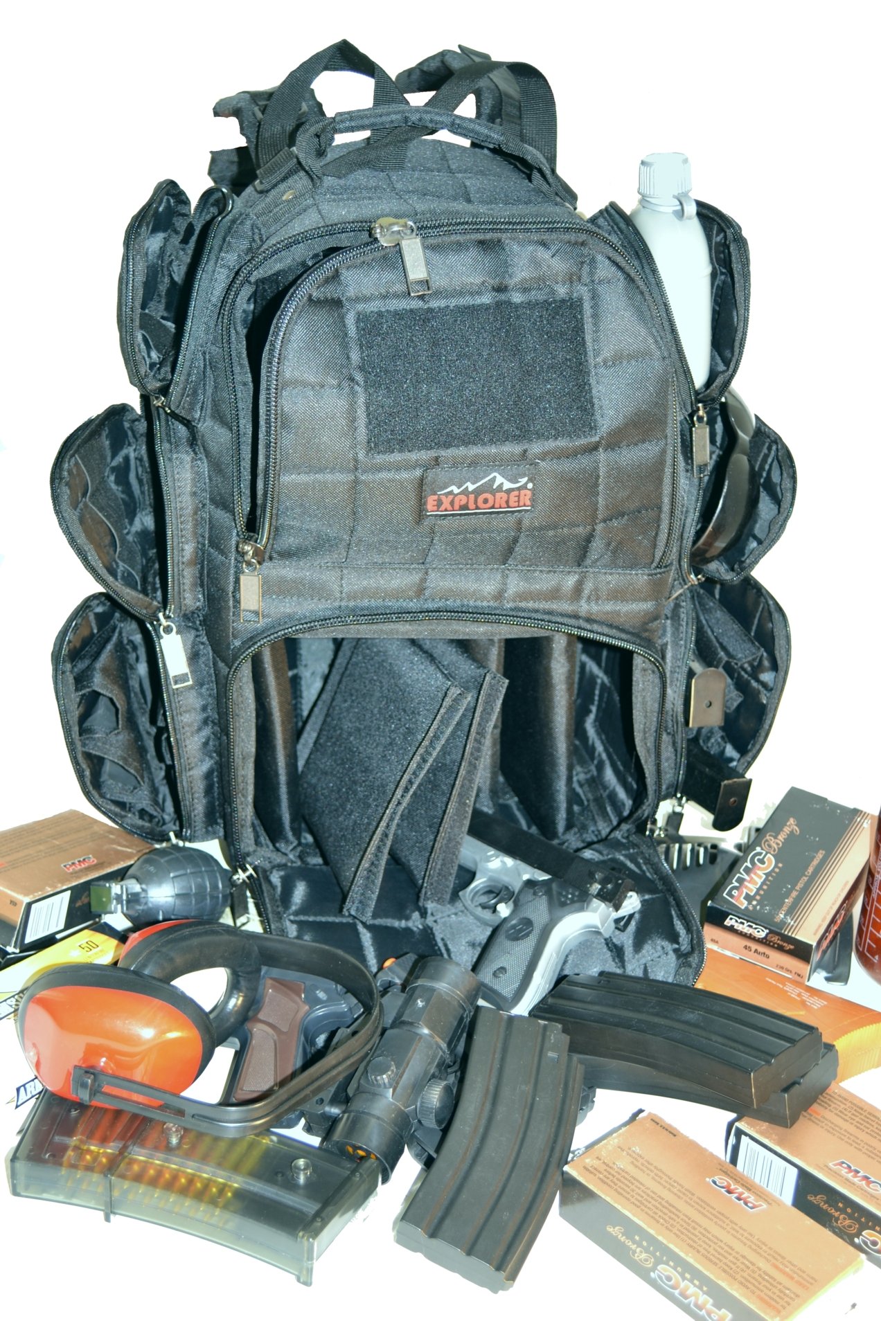 EXPLORER Tactical Rangemaster Gun Range Bag BackpackB0116HMS2I