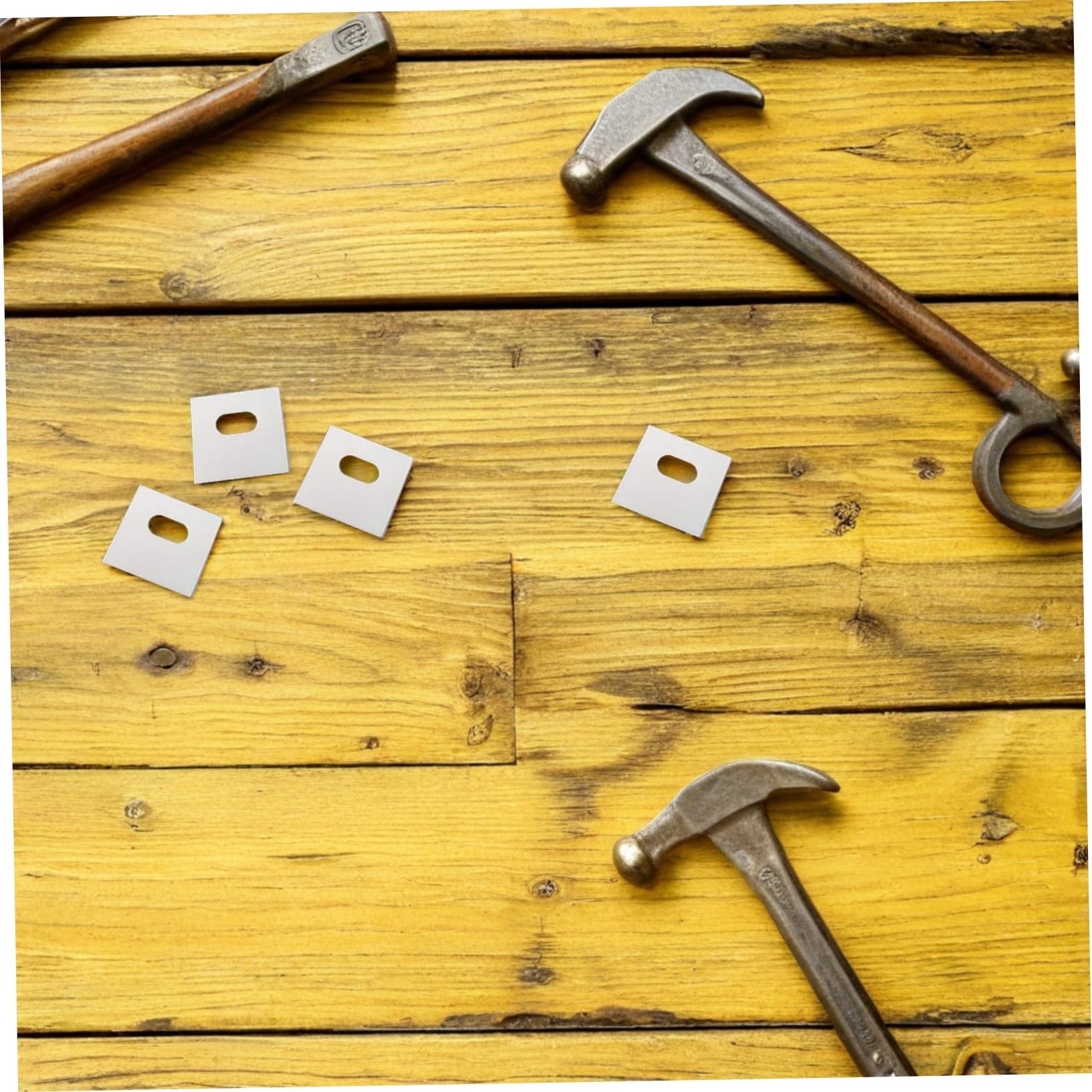 Toyvian 60 Piezas Unidades Pestañas Reparadoras para Persianas Verticales Accesorios Prácticos para Reparación de Lamas Compatibles con Vinilo Tela y Algodón Kit Económico para Cortinas