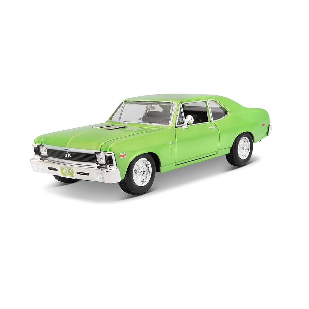 ミニカー MAISTO 1970 CHEVROLET NOVA SS 1/24 Amazon.com: Maisto 1:24 Scale 1970 Chevrolet Nova SS Diecast
