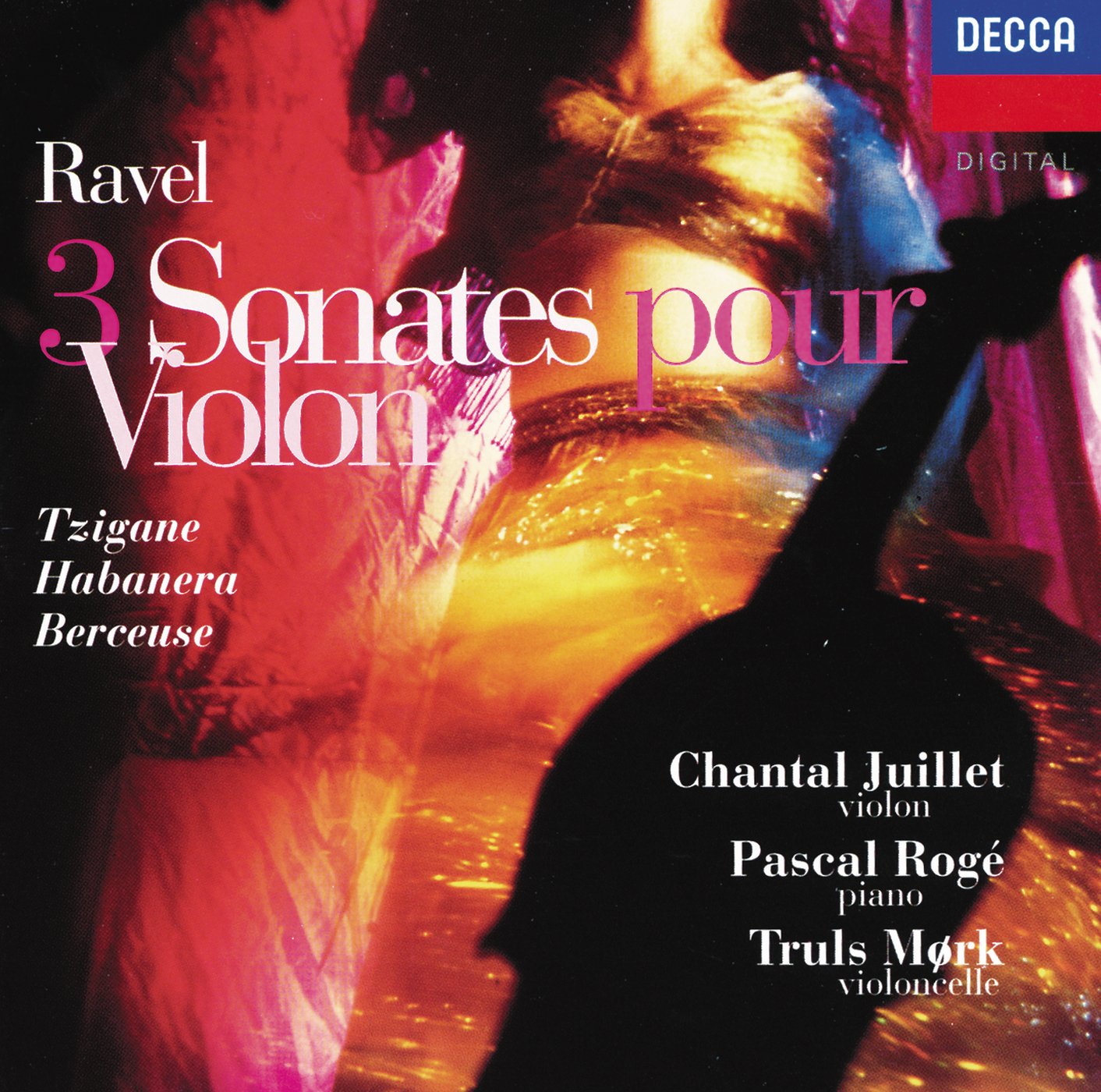 Ravel: 3 Sonatas for Violin; C [Audio CD] Juillet, Chantal; Roge, Pascal