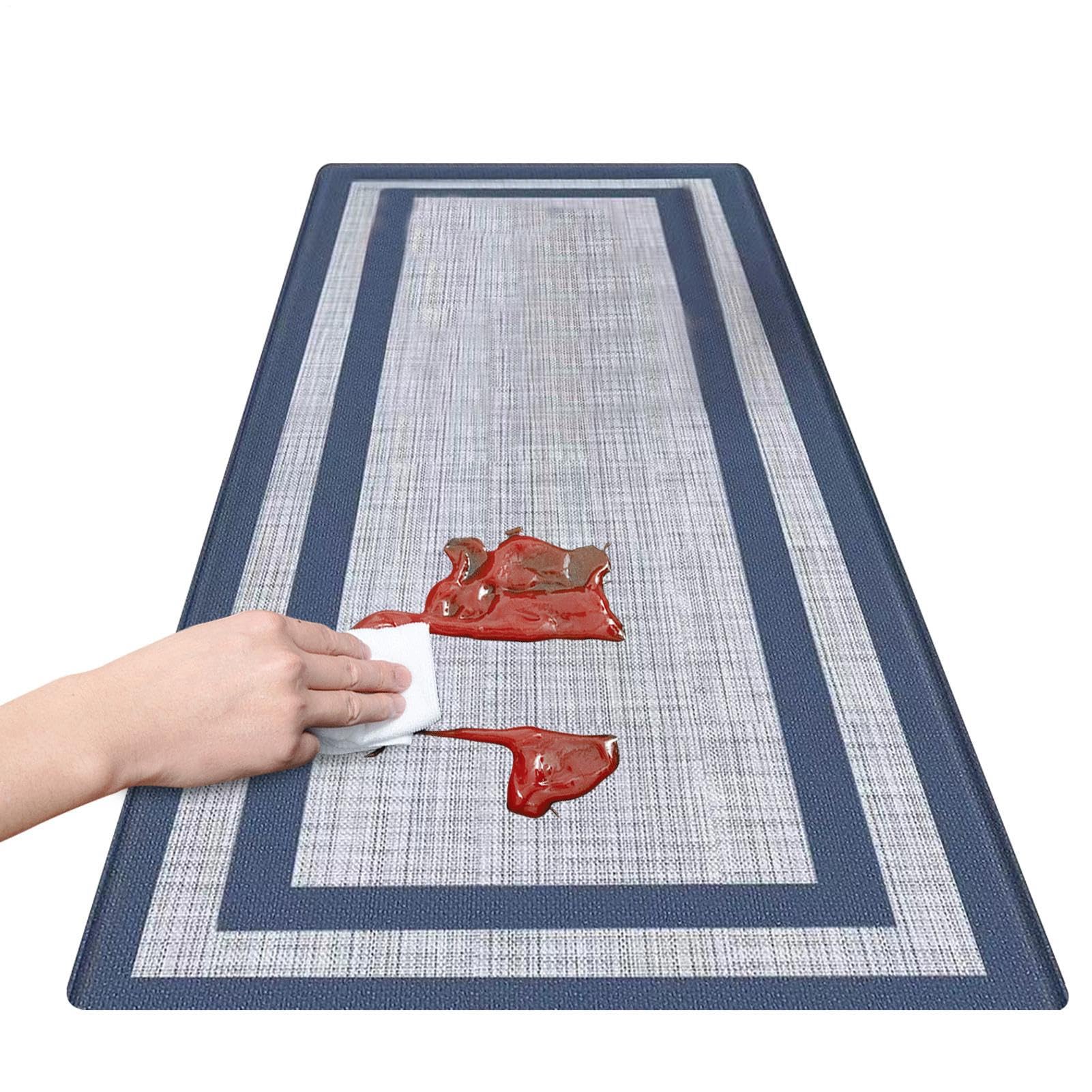 Alfombrillas antideslizantes de cocina a prueba de aceite para evitar manchas