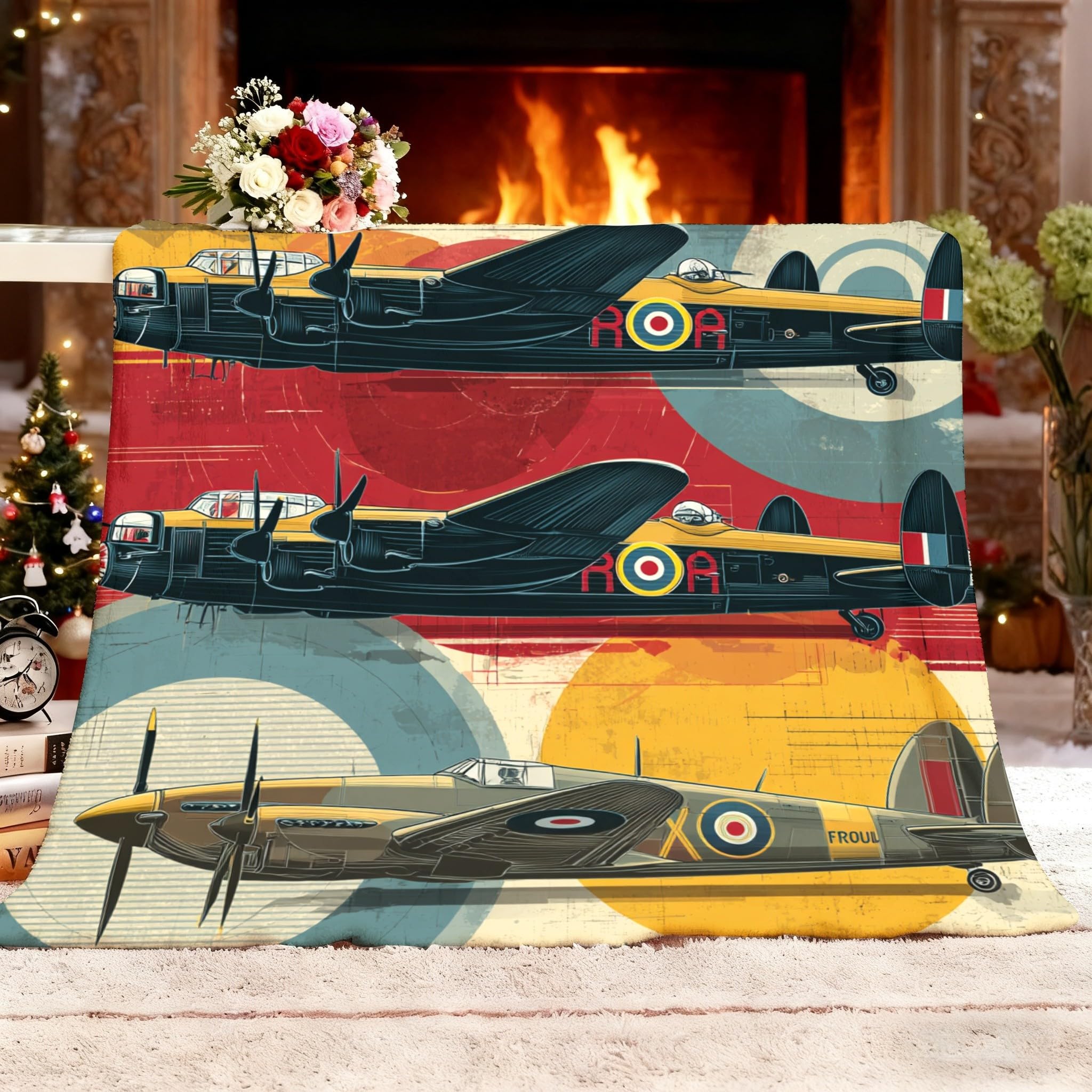 Plaid polaire avion antistatique et couverture sherpa super chaude