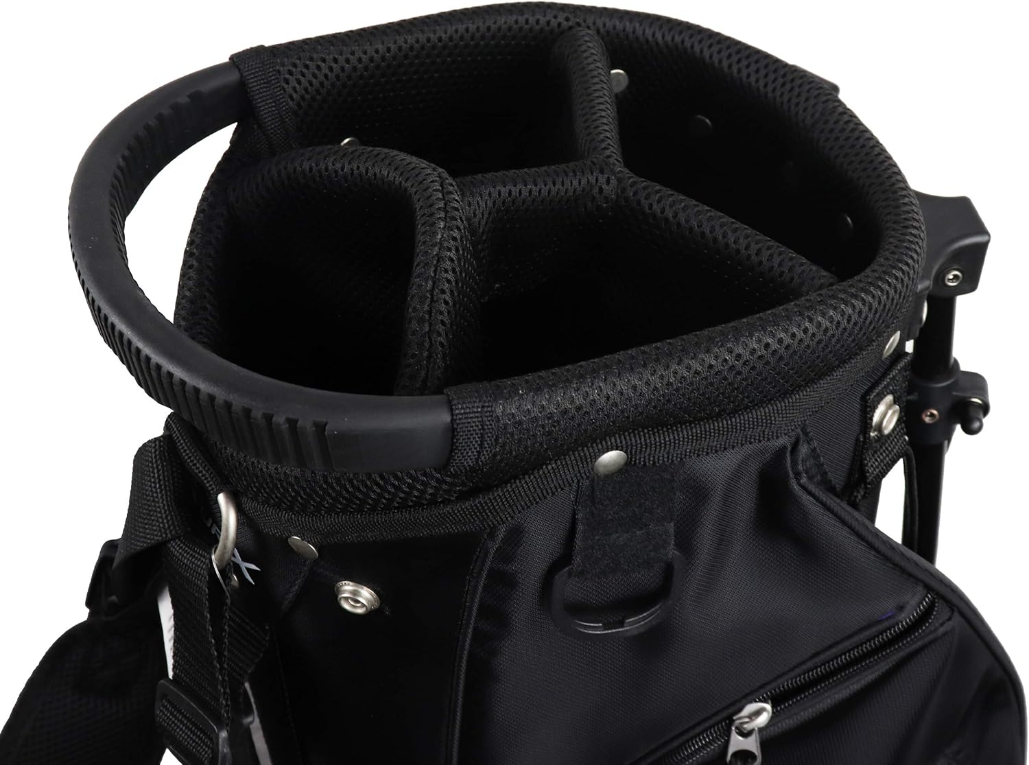 Merchants of Golf Tour X SS Golf Stand Bags-Black/Red, One Size (39300) : Sports & Outdoors