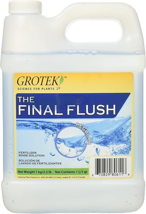 Grotek GTFF1L Final Flush Plant Nutrient, 1L