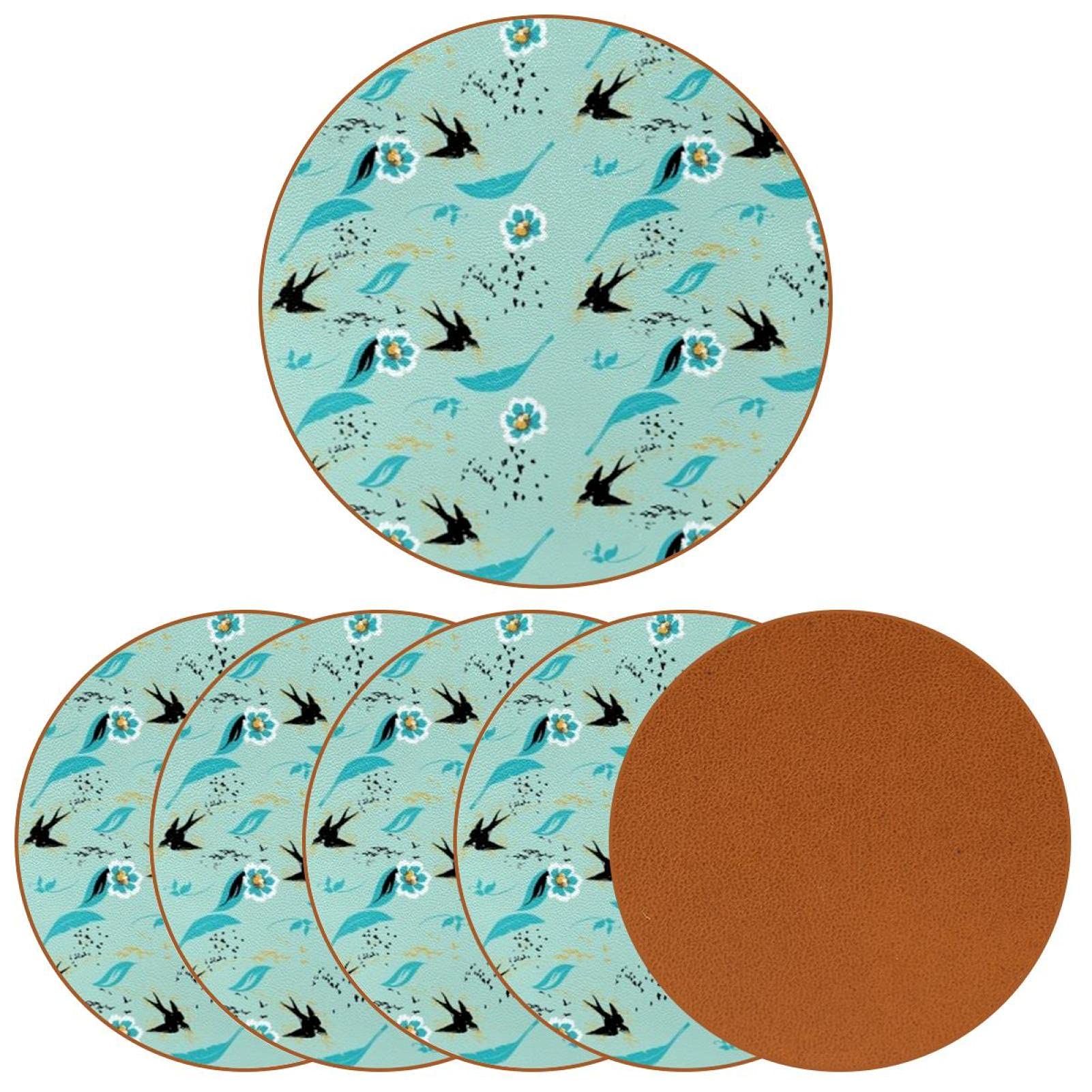Sous-verres Pour Bouteille De Vin En Inox - Lot De 2, Antidérapants, Protection De Table - 10