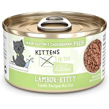 قطط Weruva في The Kitchen Kitten ، Lambur-Kitty ، 3oz Can Pack of 12