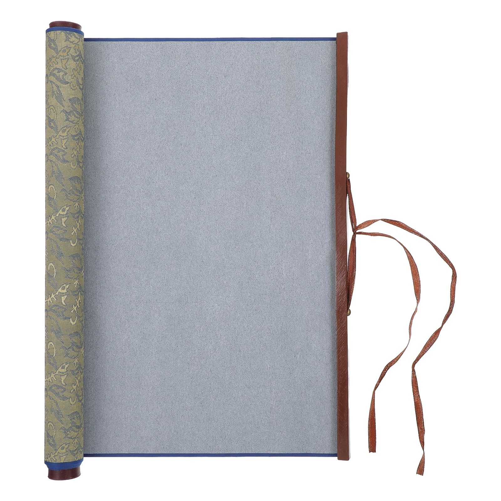 Magic Canvas Paint with Water, 30.7×15 Inch Large Chinese Calligraphy Cloth Reusable Water Drawing Writing Cloth Scrolls Professional Water Drawing Mat for Students Beginners Practicing (Green)-image-44