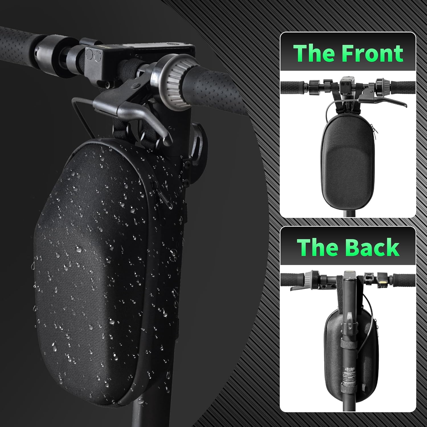 Lambolt Electric Scooter Lock - Heavy Duty Anti-Theft Folding Combination Bike Lock for Ebike | Compact Alloy Steel Security Chain Lock with Mounting Bracket & Bags