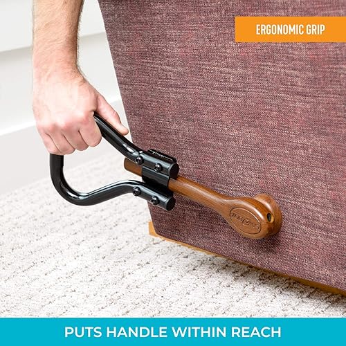 Miniatura 3 de Stander Extensor de palanca reclinable agarre curvado ergonómico  mango de gran tamaño y ajuste seguro para asas reclinables fáciles de silla