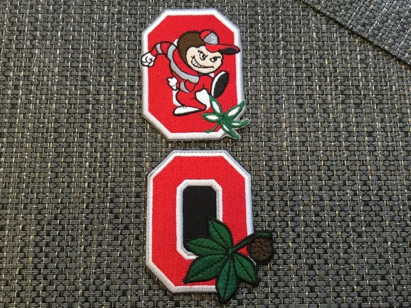 cheevideesansabai (2) OSU The Ohio State Vintage Embroidered Iron On Patch lot 3"