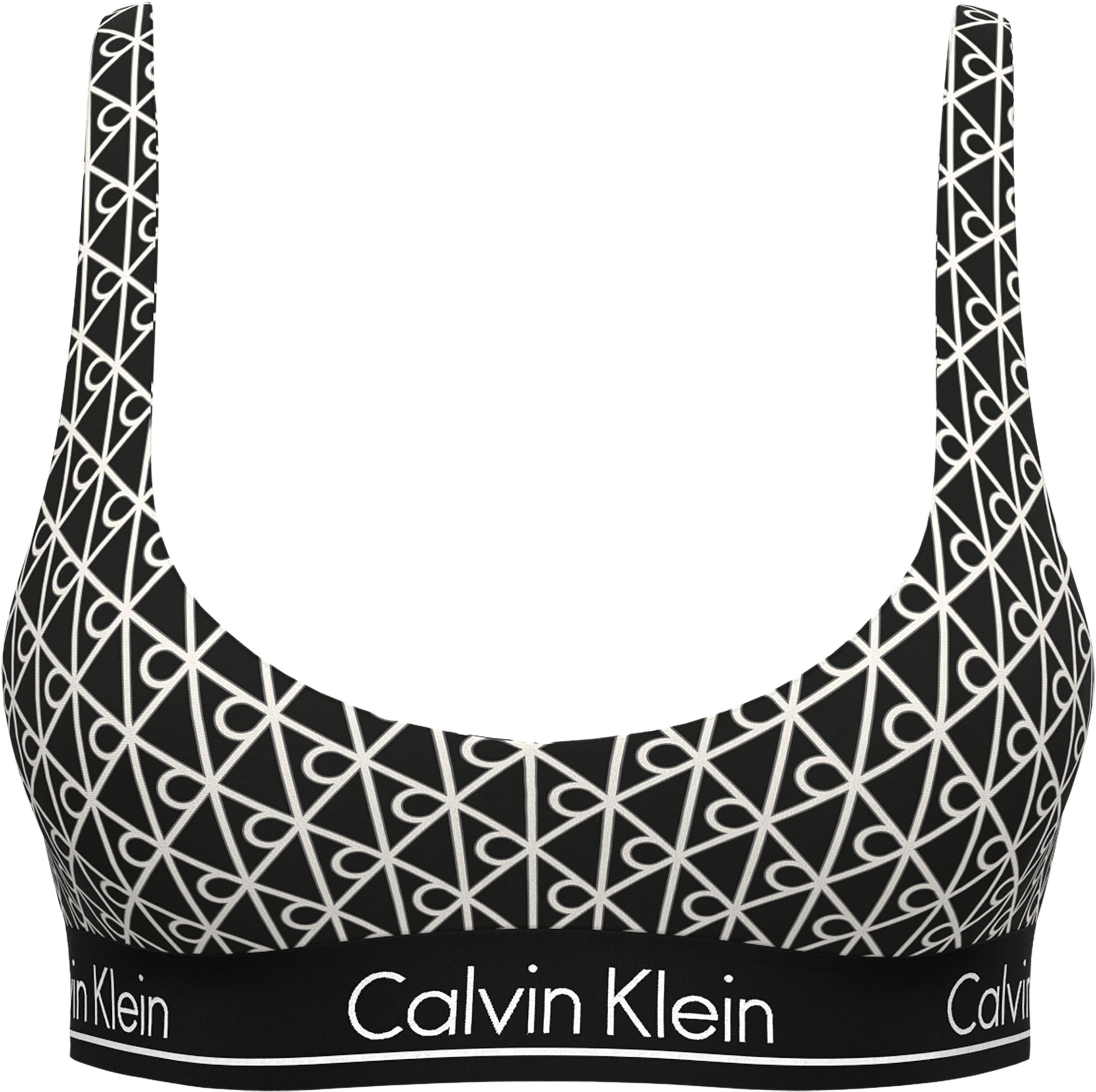 Calvin Klein Halter Bralette Lv00q61207 Top da Bagno Donna (Pacco da 1)
