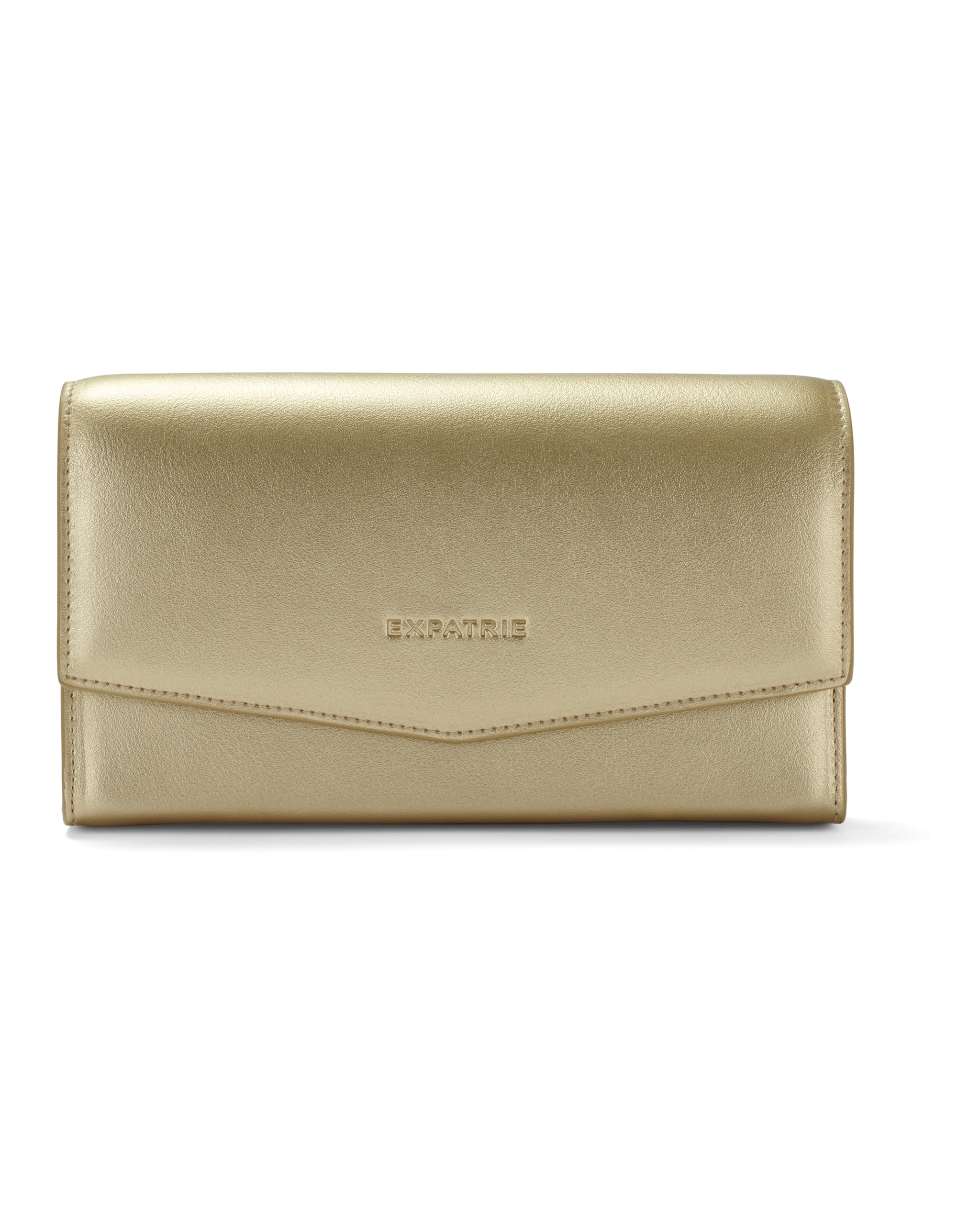 Expatrié Borsa a mano piccola da donna - Camille - Pochette in ecopelle vegana - Borsa da sera con catena removibile - Ideale per matrimoni, balli di fine anno, feste e cene