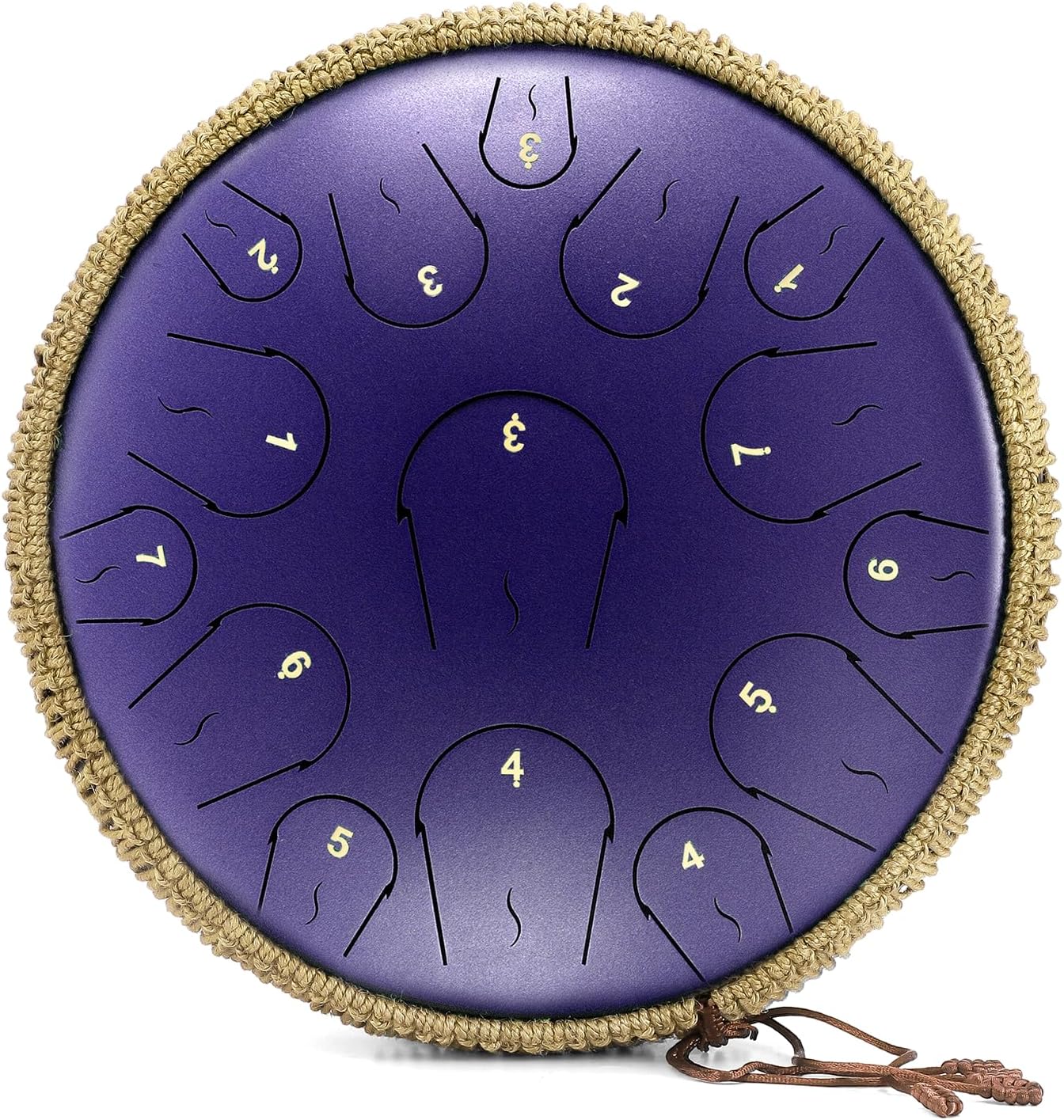 Steel Tongue Drum ChunFeng 15 Notes 14 Inch Tongue Drum InstrumentSteel Drums For