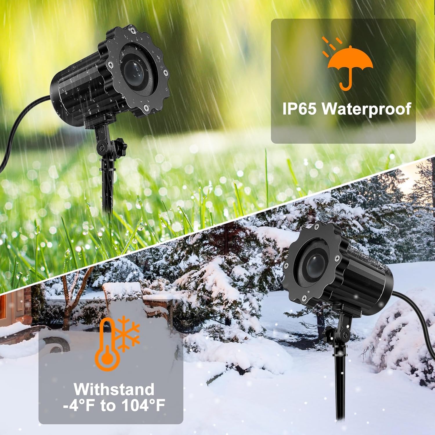 Halloween Projector Lights Outdoor,3D Dynamic Ghost Decorations Light,2025 Upgraded Clearer Ghost HD Patterns,Night Light for Home Window Wall Halloween Decor