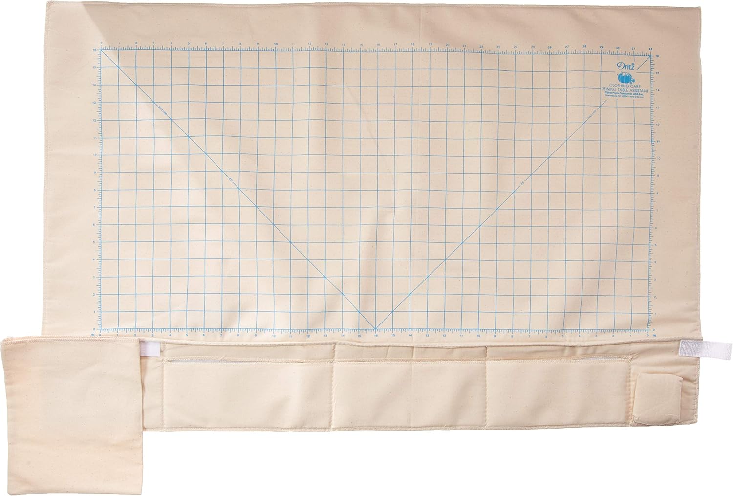 Dritz Clothing Care 82454 Deluxe Cotton Ironing Board Cover, 54 x 15-Inch , Beige