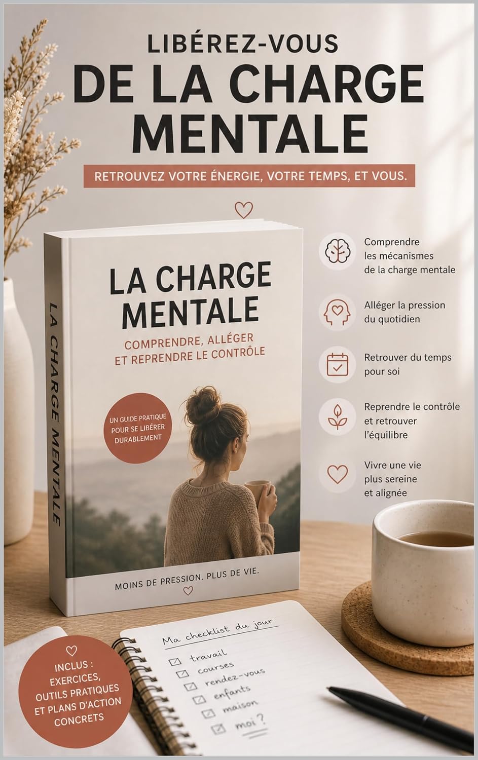 Je n'en peux plus de tout porter: Se libérer de la charge mentale, du surmenage et de la responsabilité permanente (NUTA bien-être) (French Edition)