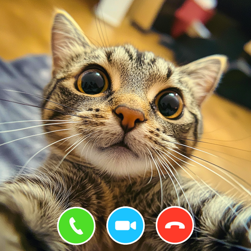 Cat Prank Call Cute Cats Fake Video & Audio Call Simulator