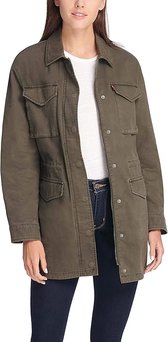 oversized military jacket