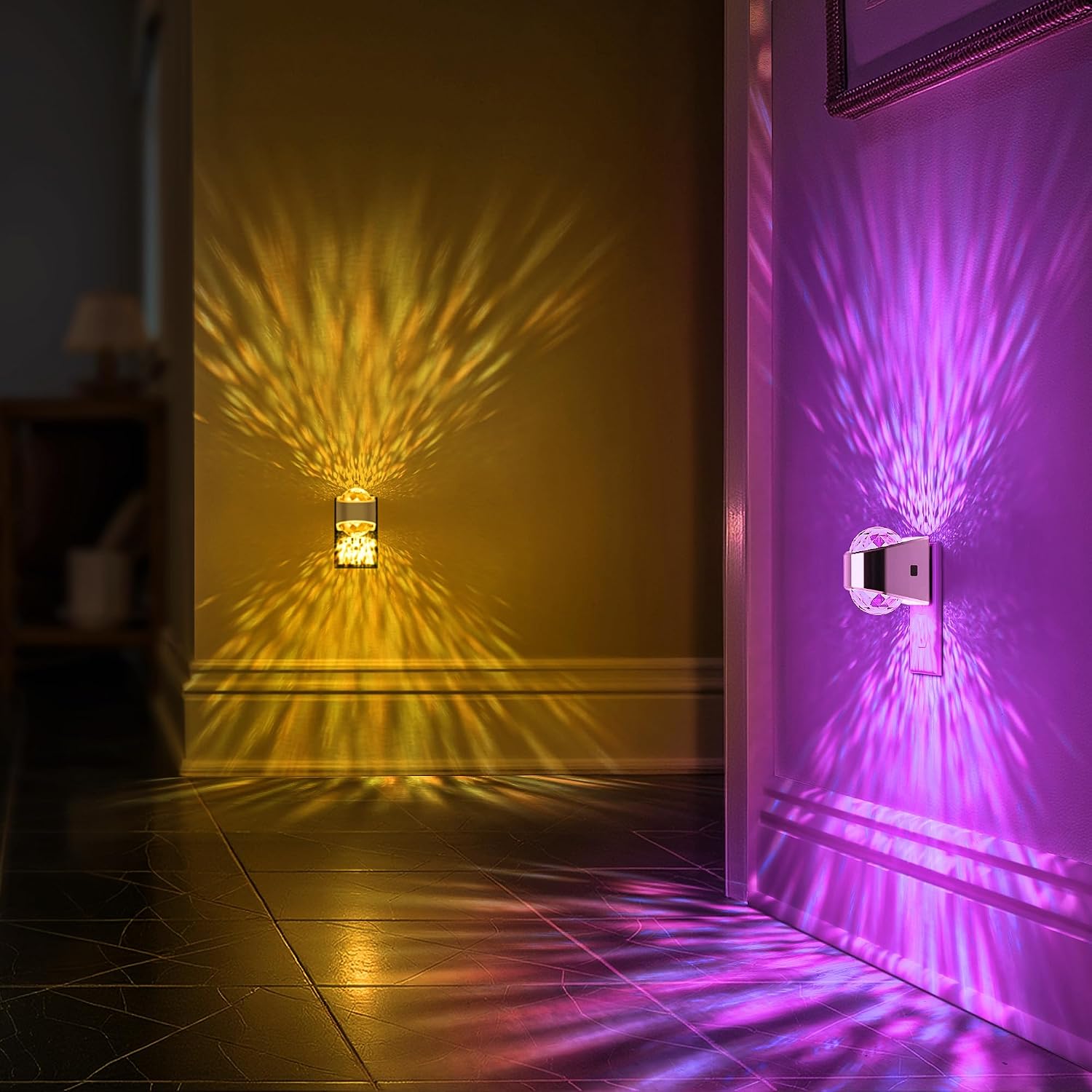 Briignite Night Lights Plug into Wall, Projector Night Light for Bedroom image 5