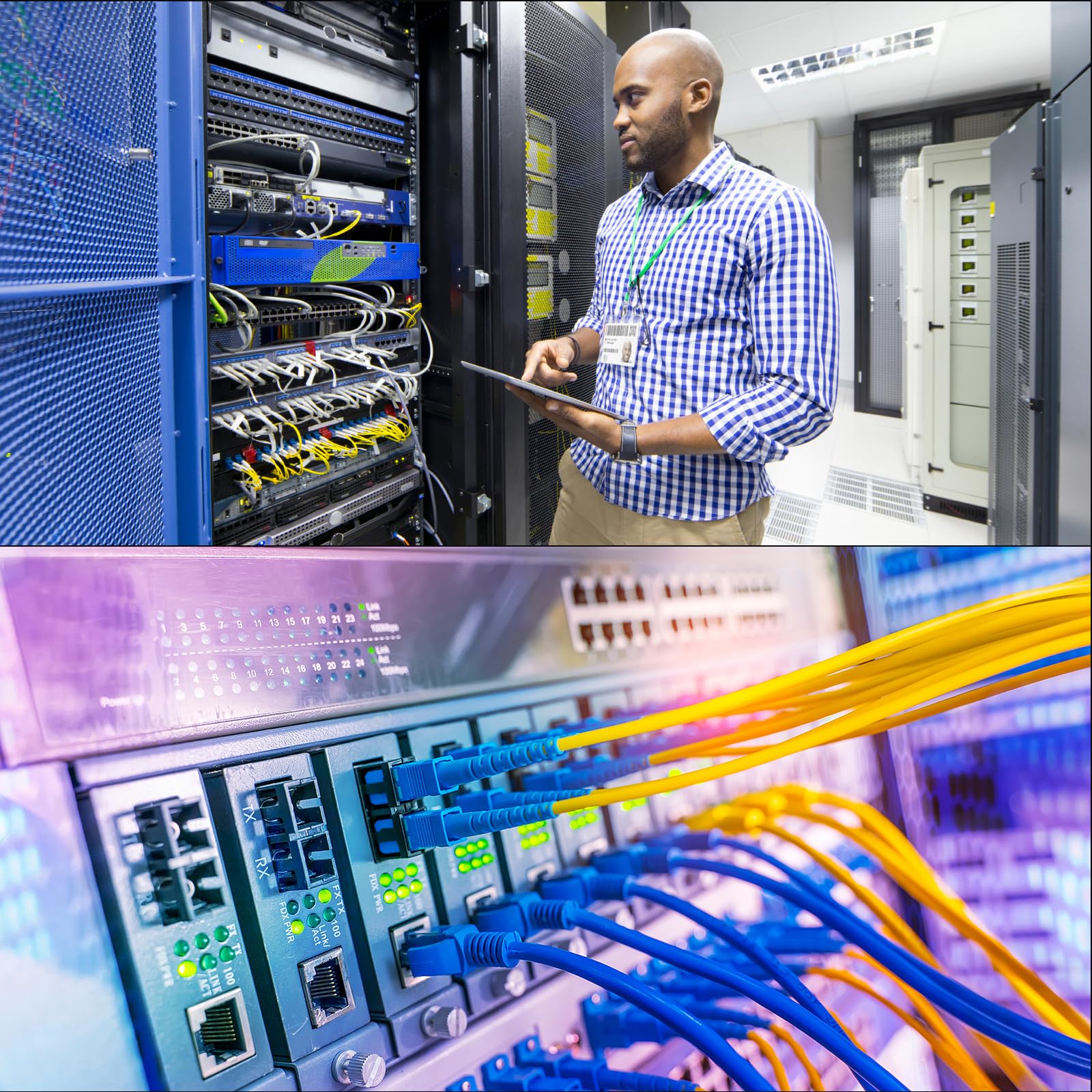 sourcing map Atenuador de fibra SC de 7 dB, SC/APC SM, atenuador fijo de fibra óptica macho a hembra para transmisión óptica, paquete de 5