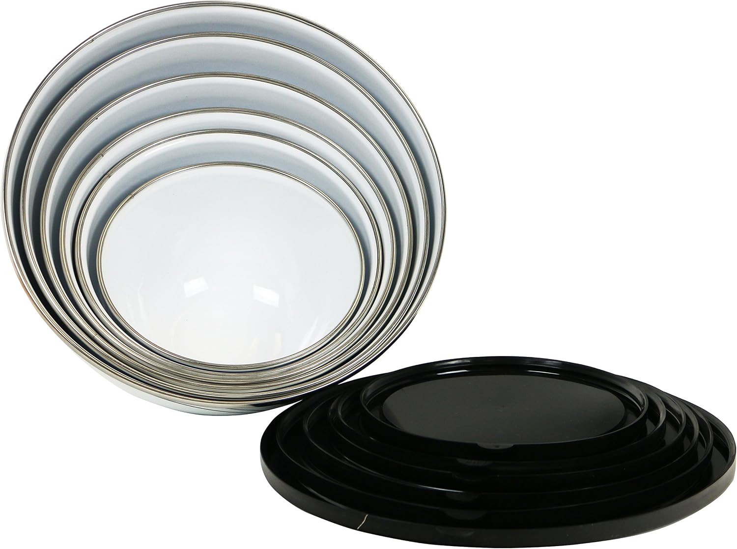Corelle Coordinates 12-Piece Large Bowl Set, Simple Lines