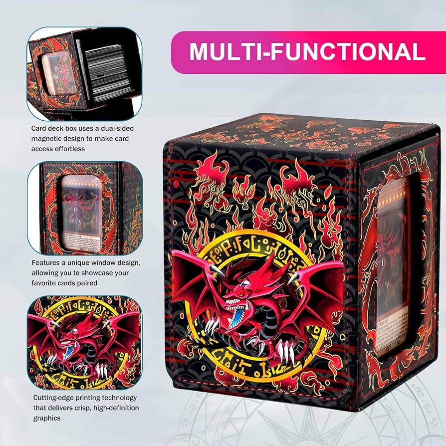 Amazon.com: sabermaster Card Deck Box for YGO MTG Deck Box