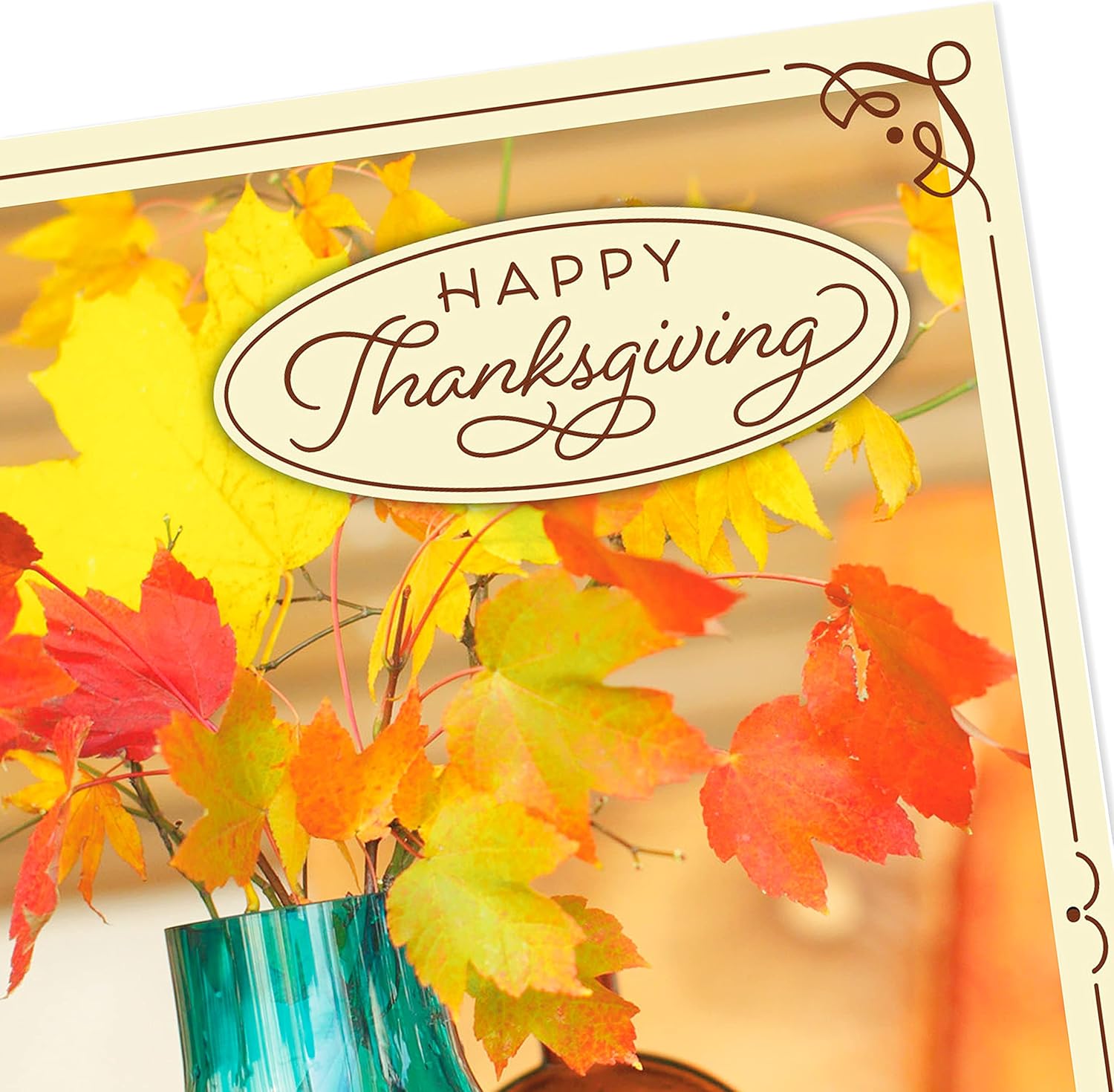 Hallmark Thanksgiving Cards Assortment, Give Thanks (8 Cards with