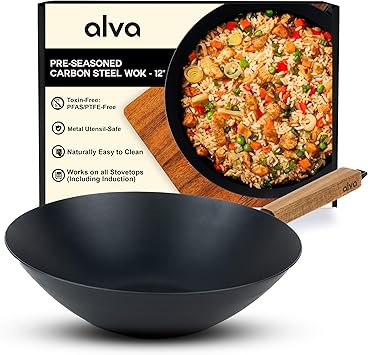 Alva Forest 12" Wok - Thumbnail 2