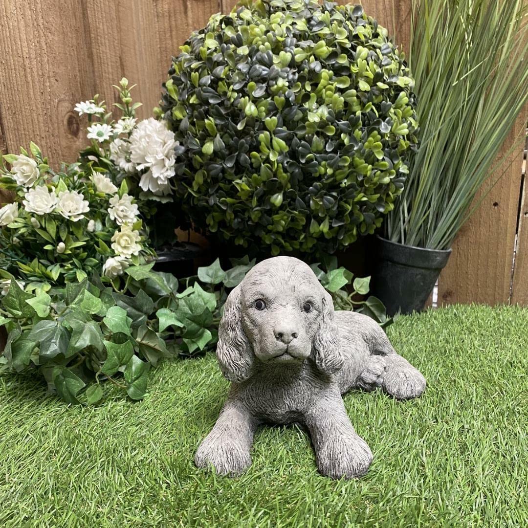 Osn Adorable Small Lying Spaniel Ornament