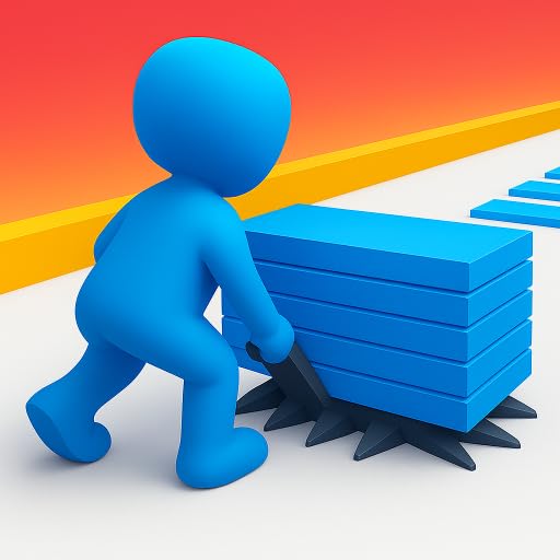 Color Stack Runner 3D Tower Race: Bridge Run Challenge Colors Block Running Game