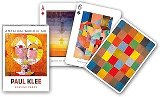 Piatnik 1708 Spielkarten Set Paul Klee, Blau