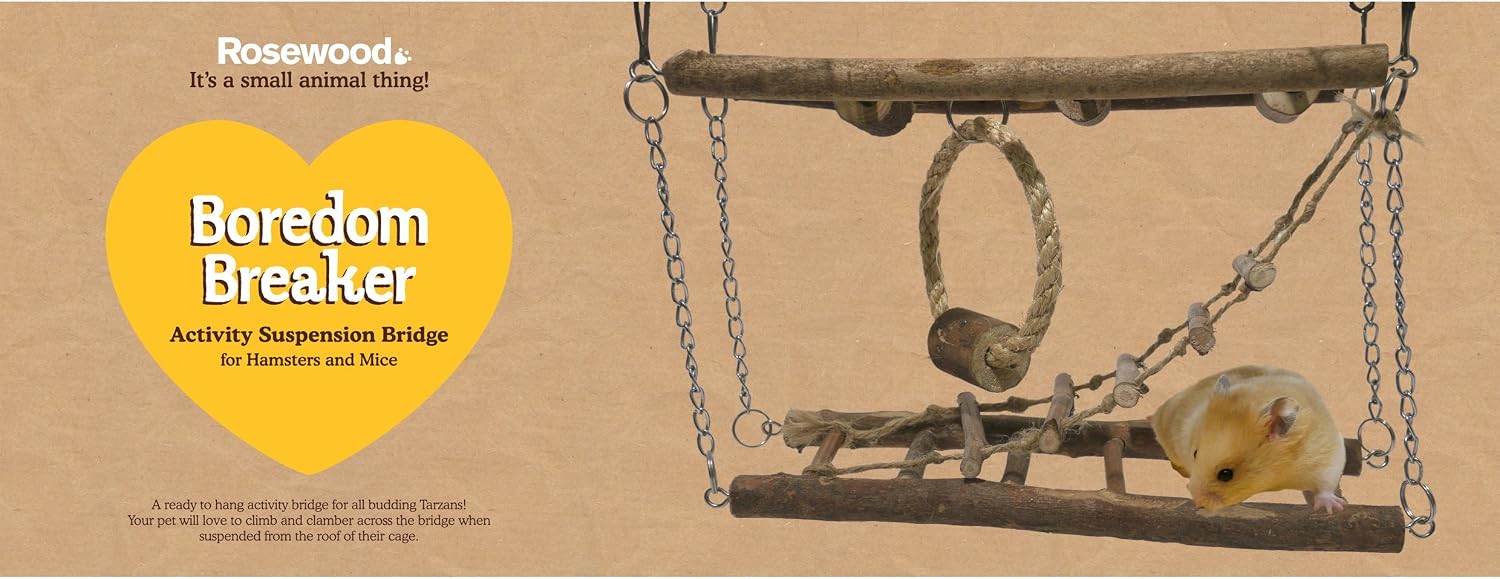 Activity Suspension Bridge - Hamster & Small Animal Toy