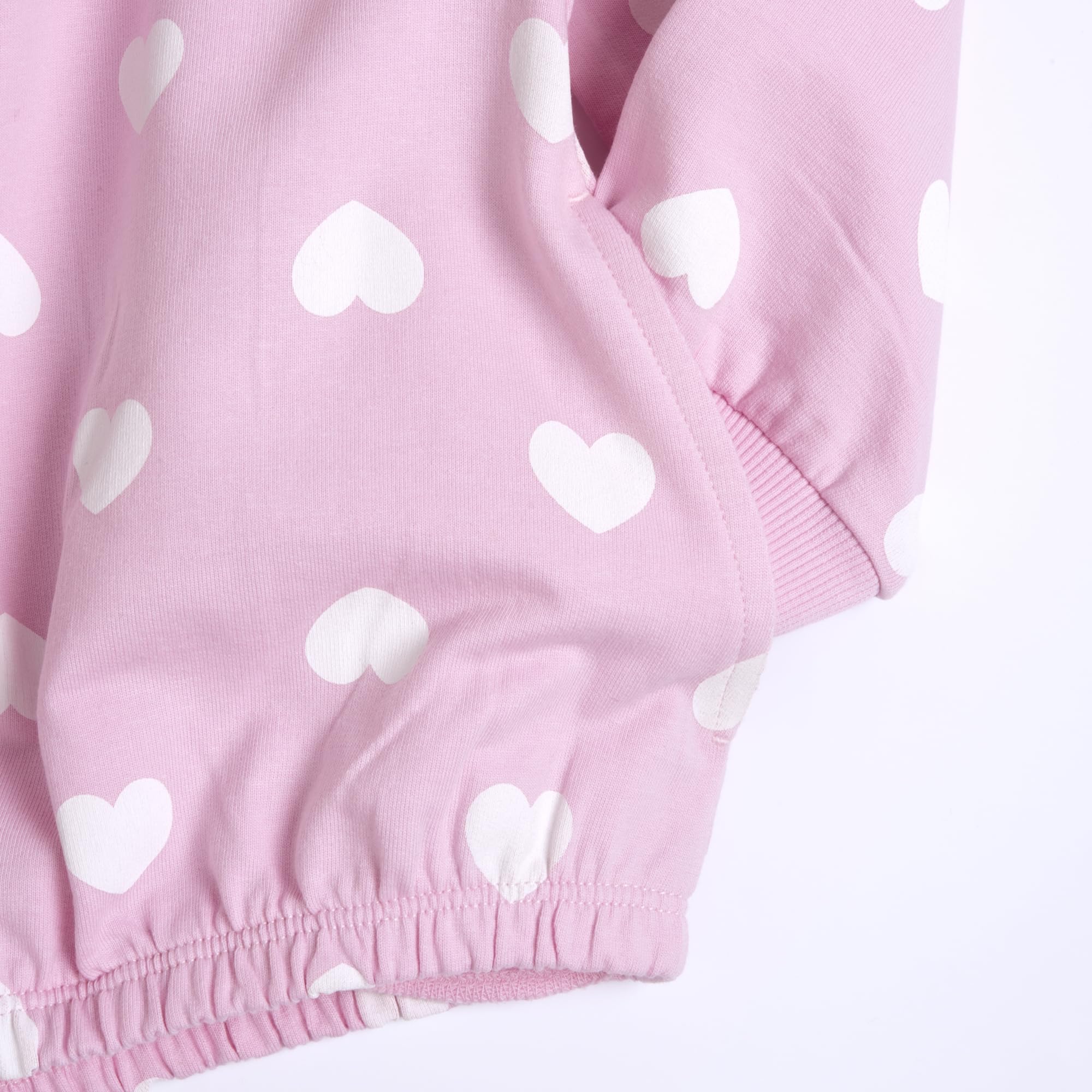 Prénatal, 2 Felpe Bambina con Cappuccio e Pratica Chiusura a Zip, Diverse Fantasie
