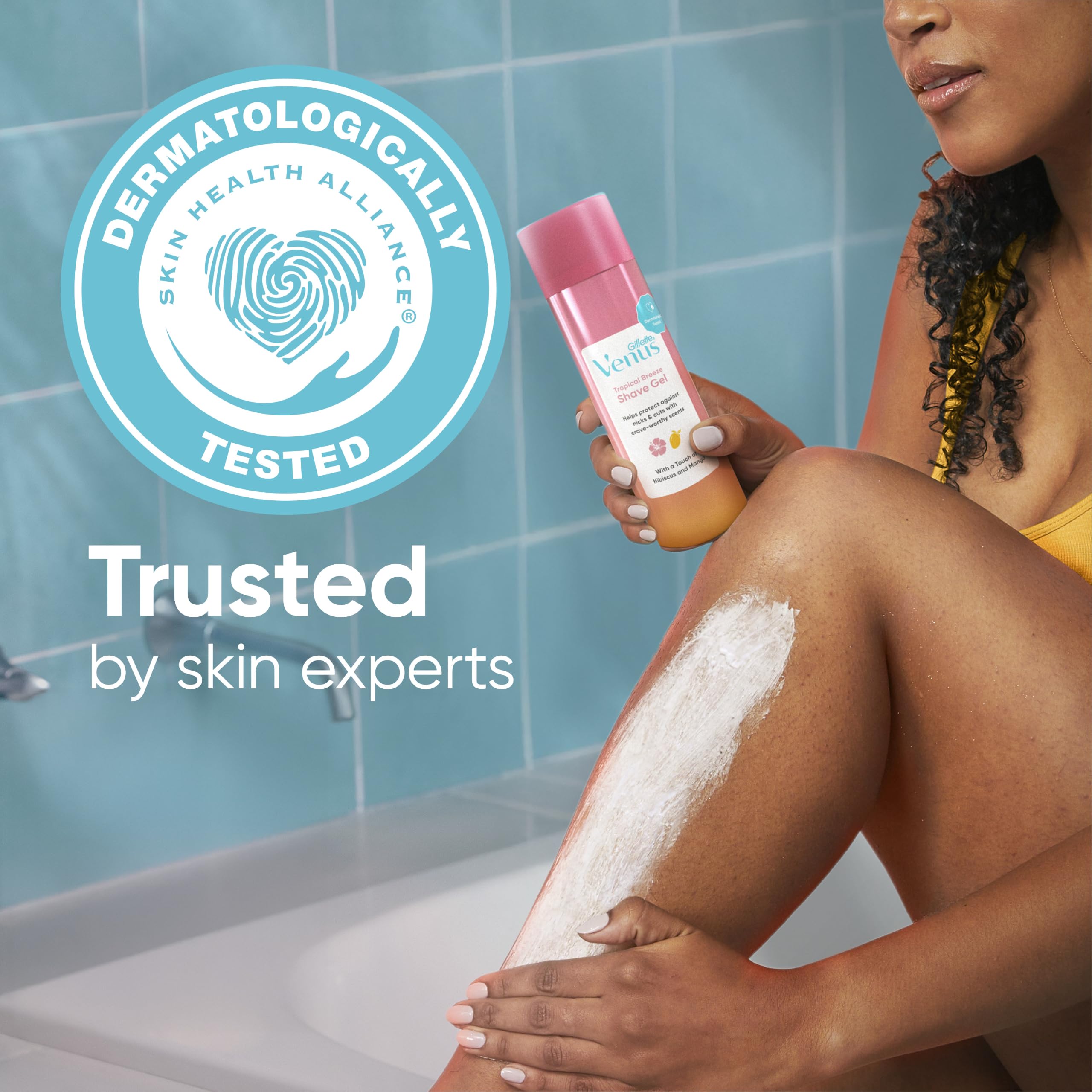 Gillette Venus Invigorating Mango & Hibiscus Scented Shave Gel
