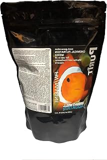 Brightwell Aquatics Purit, Next-Generation Chemical Filtration Media for Use in All Marine & Freshwater Aquaria, 1 Liter