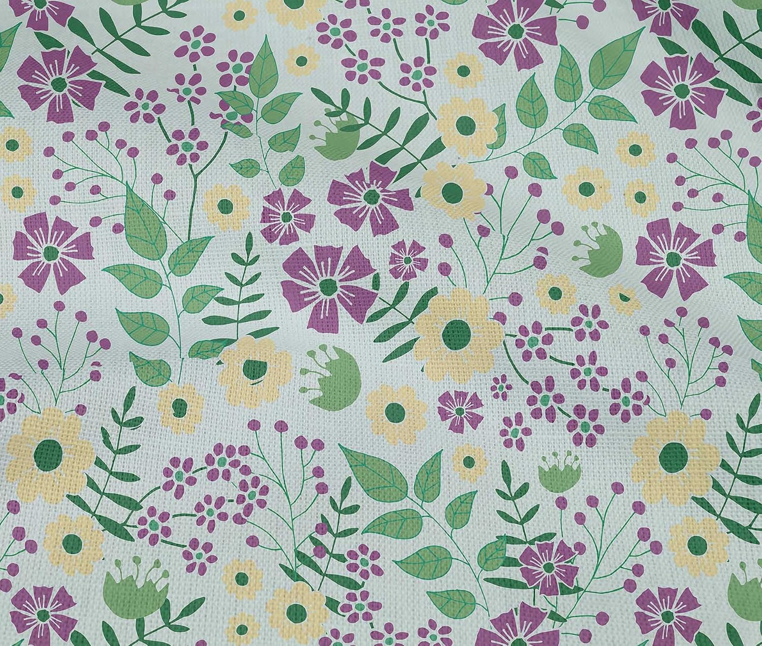 oneOone Cotton Flex Green Fabric Block Sewing Material Print Fabric by The Yard 40 Inch Wide-AQ