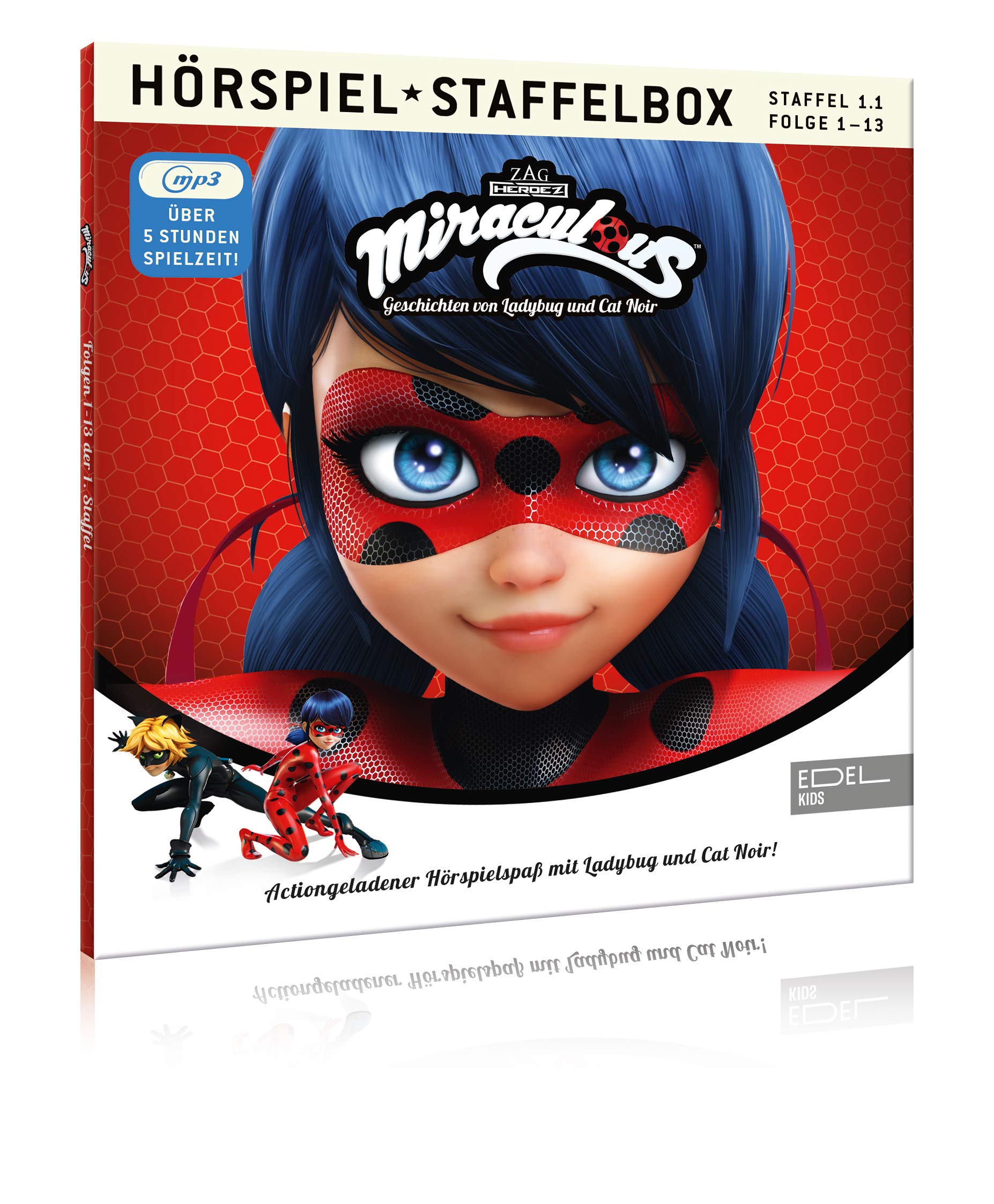 Miraculous-Staffel 1.1,Folge 1-13-HSP Staffelbox