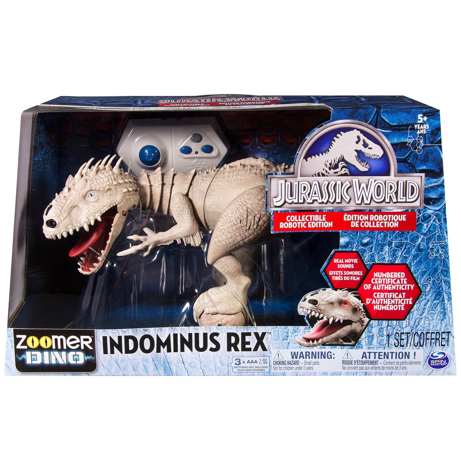 Zoomer Dino Jurassic World Indominus Rex Remote Control Robotic