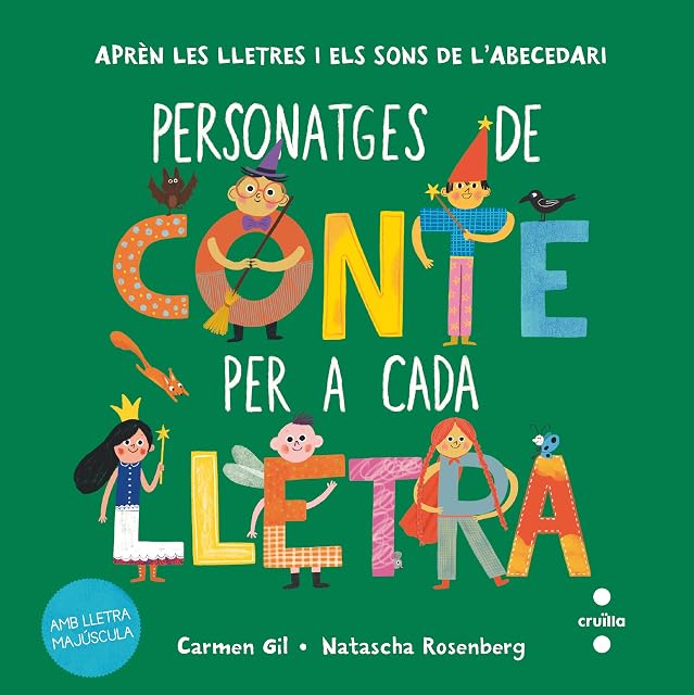 Portada de Personatges de conte per a cada lletra