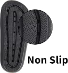 BenSorts Women Men Pillow Sandals Adjustable Buckles Slides Thick Sole